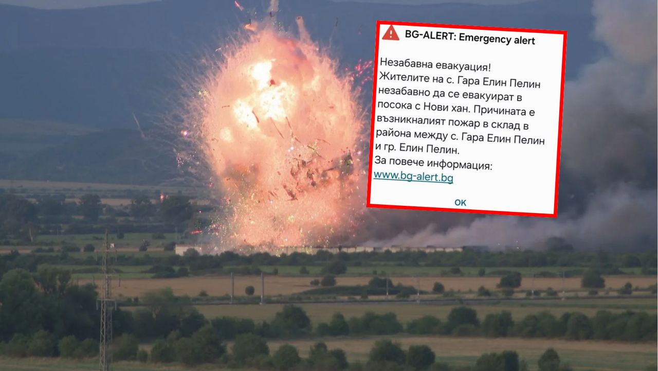 Fireworks blaze near Sofia: Evacuations and injuries reported