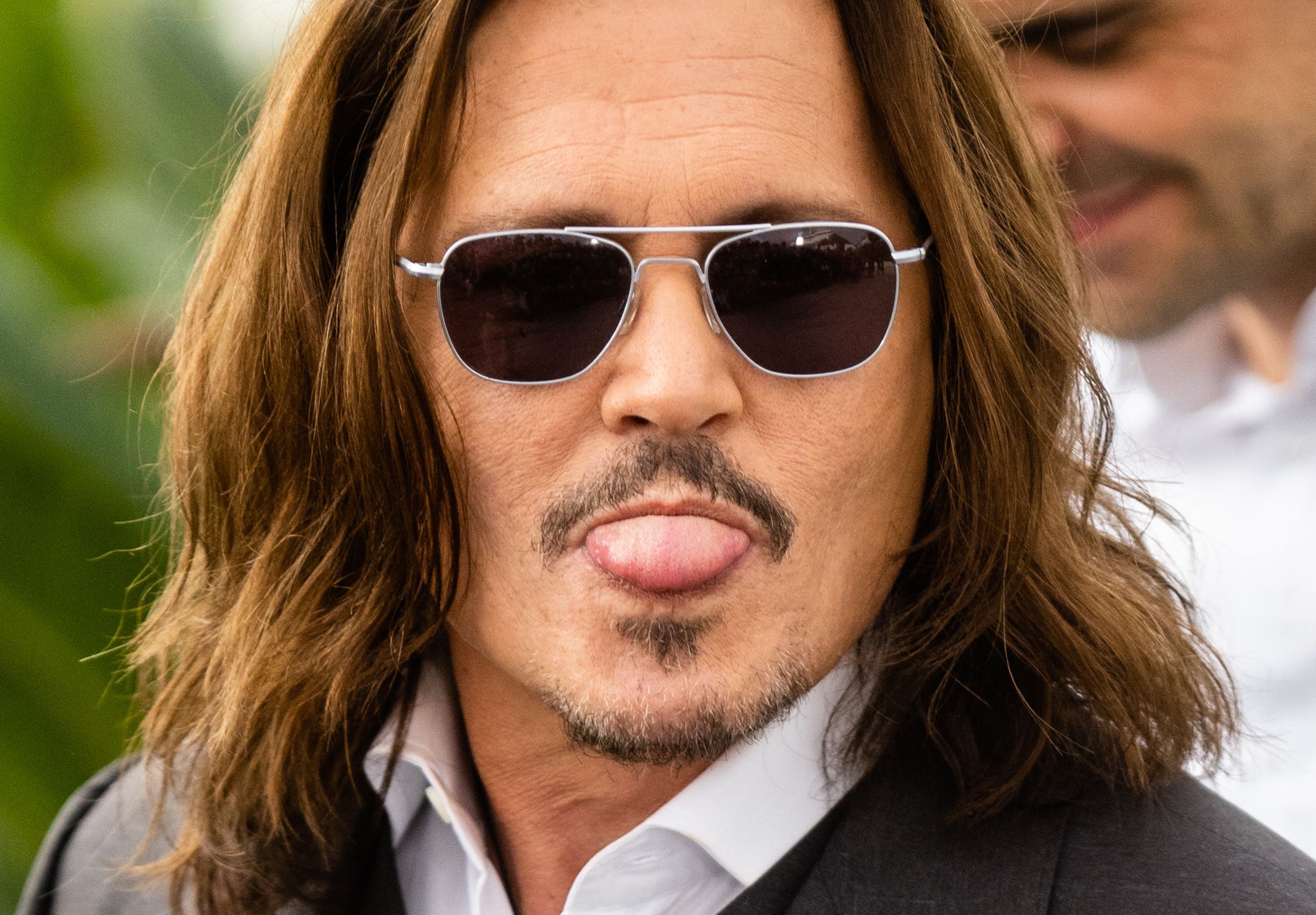 Johnny Depp promuje film w Cannes