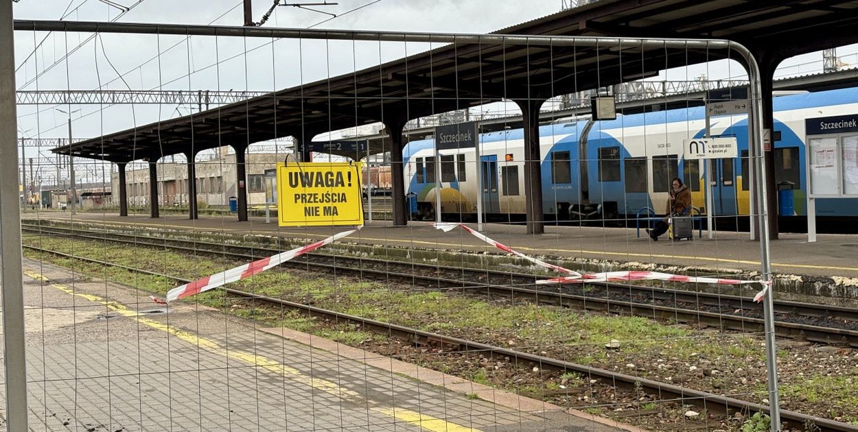 Szczecinek: Ruszyła modernizacja peronów na dworcu PKP