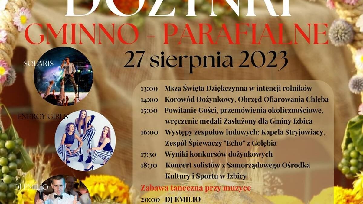 Dożynki w Izbicy 2023