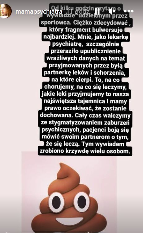 Lekarka oburzona niedyskrecją Rzeźniczaka