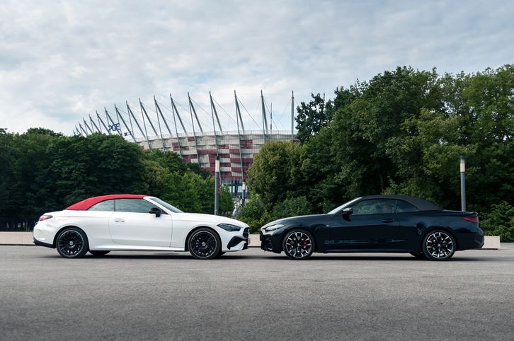 BMW Serii 4 Convertible vs. Mercedes-Benz CLE Cabriolet