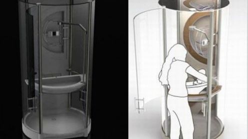 Smart Shower - kabina prysznicowa, którą możesz zabrać ze sobą... 1