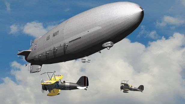 Niezwykłe konstrukcje [cz. 2.]. Latające lotniskowce USS Akron i USS Macon 1