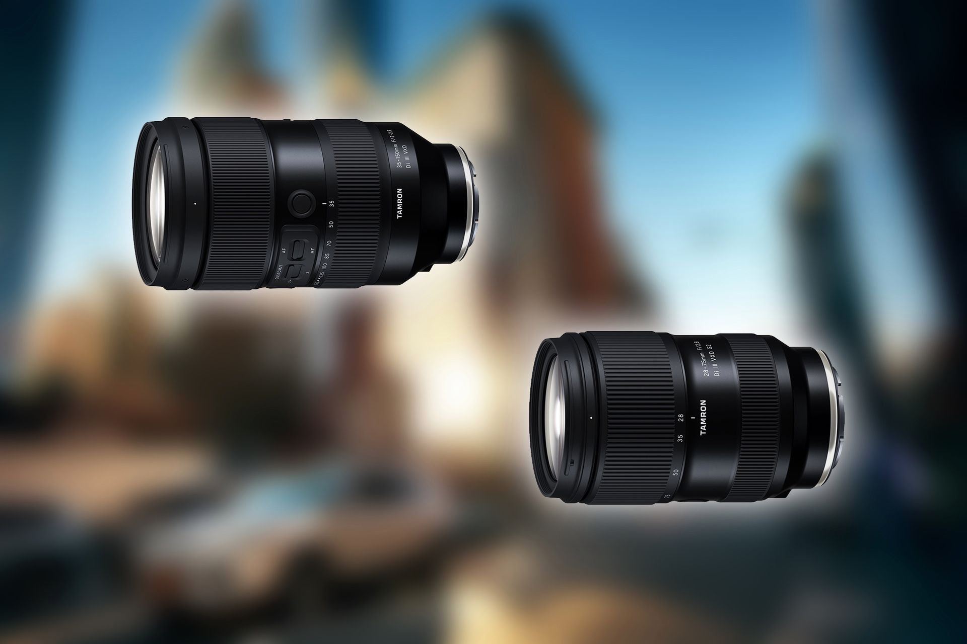 Tamron wydaje 2 nowe szkła do Sony: 35-150 f/2-2.8 mm oraz 28-75 mm f/2.8 1