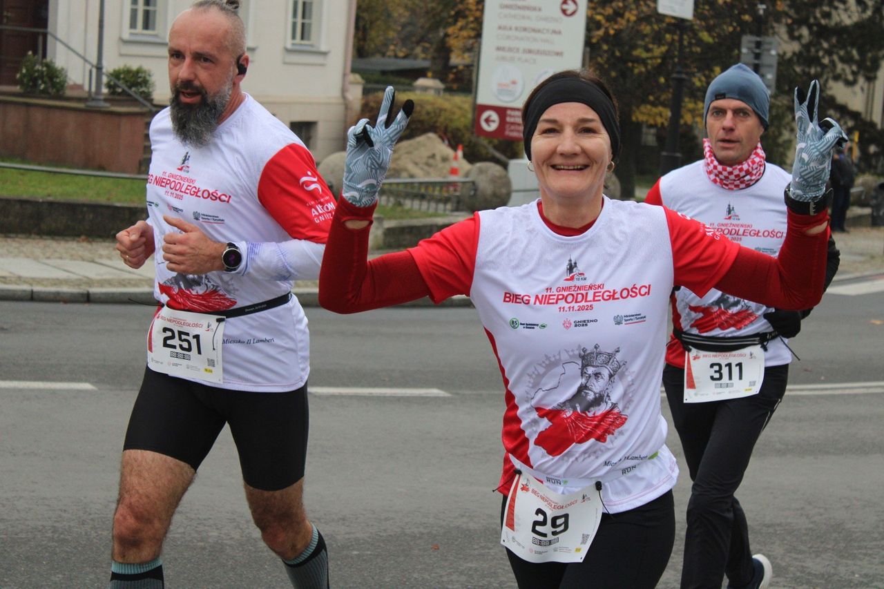 Gniezno: 11. Gnieźnieński Bieg Niepodległości. Zobacz zdjęcia