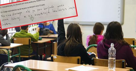 Nauczycielka się rozpłakała. Wszystko przez odpowiedź ucznia