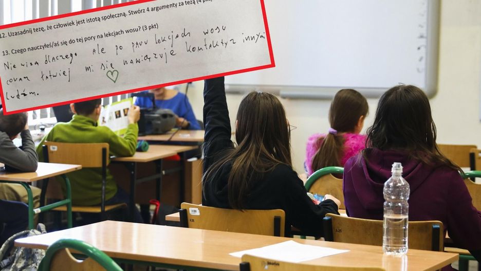 Nauczycielka się rozpłakała. Wszystko przez odpowiedź ucznia