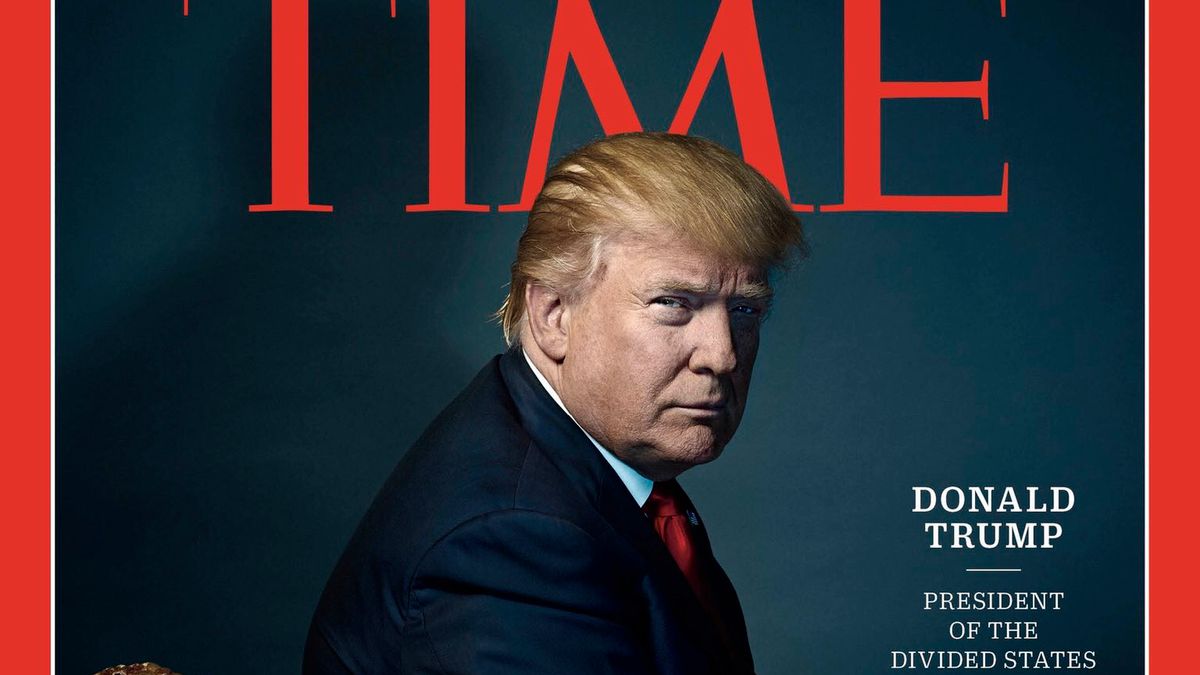 TIME wyjaśnia: Rogi Trumpa na okładce magazynu to zupełny przypadek 1