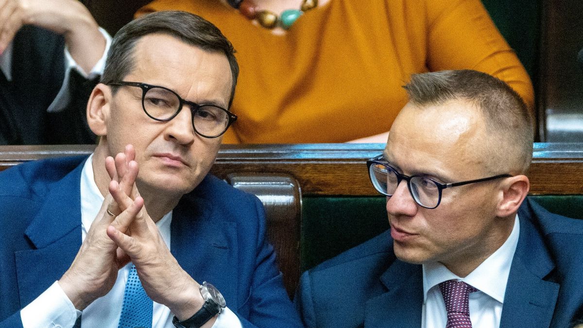 reporter_baza_2022-0512.05.2022   Warszawa Sejm 54. posiedzenie Sejmu IX kadencji    fot. Andrzej Iwanczuk/REPORTERN/z: Mateusz Morawiecki, Artur SobonAndrzej Iwanczuk/REPORTER