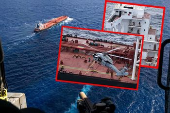 "Próbował uciec". Amerykańscy żołnierze weszli na pokład tankowca