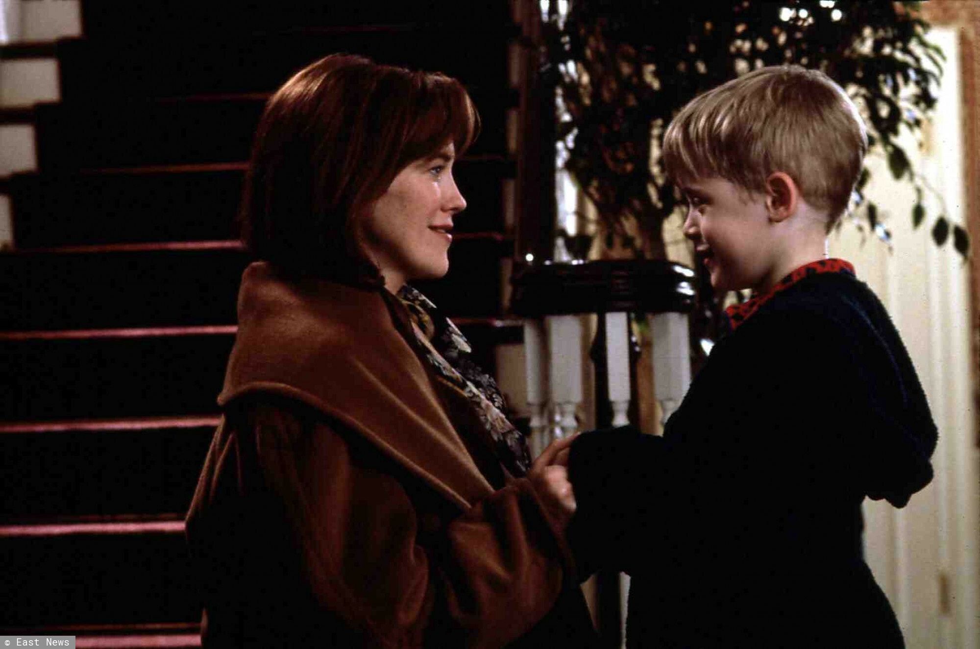 (Kevin) Macaulay Culkin  i Kate (Catherine O'Hara) przed laty 