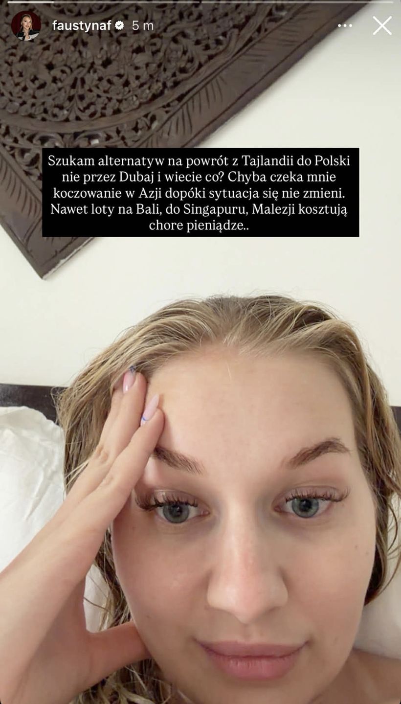 Fausti utknęła w Tajlandii 