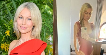 Magdalena Ogórek wieńczy weekend zdjęciem w stroju kąpielowym