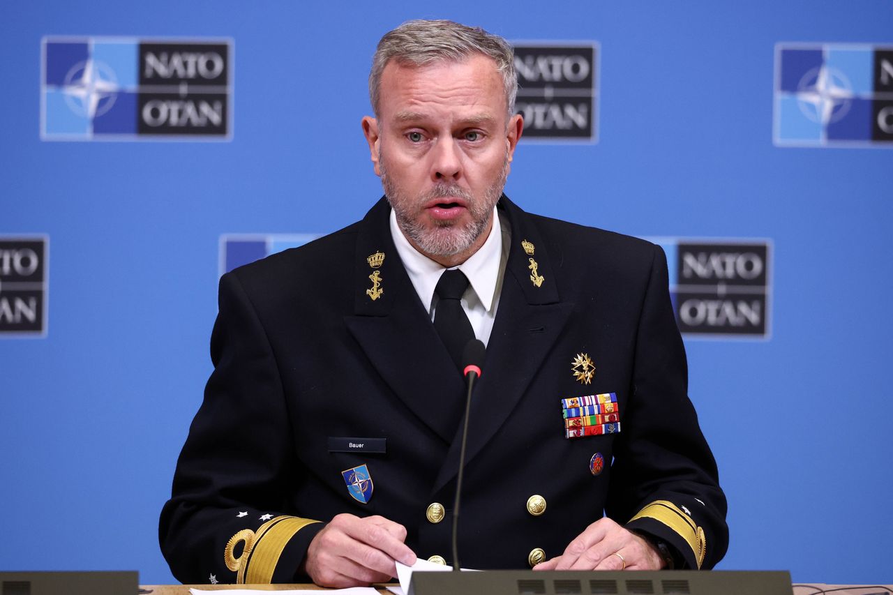 Head of the NATO Military Committee Adm. Rob Bauer