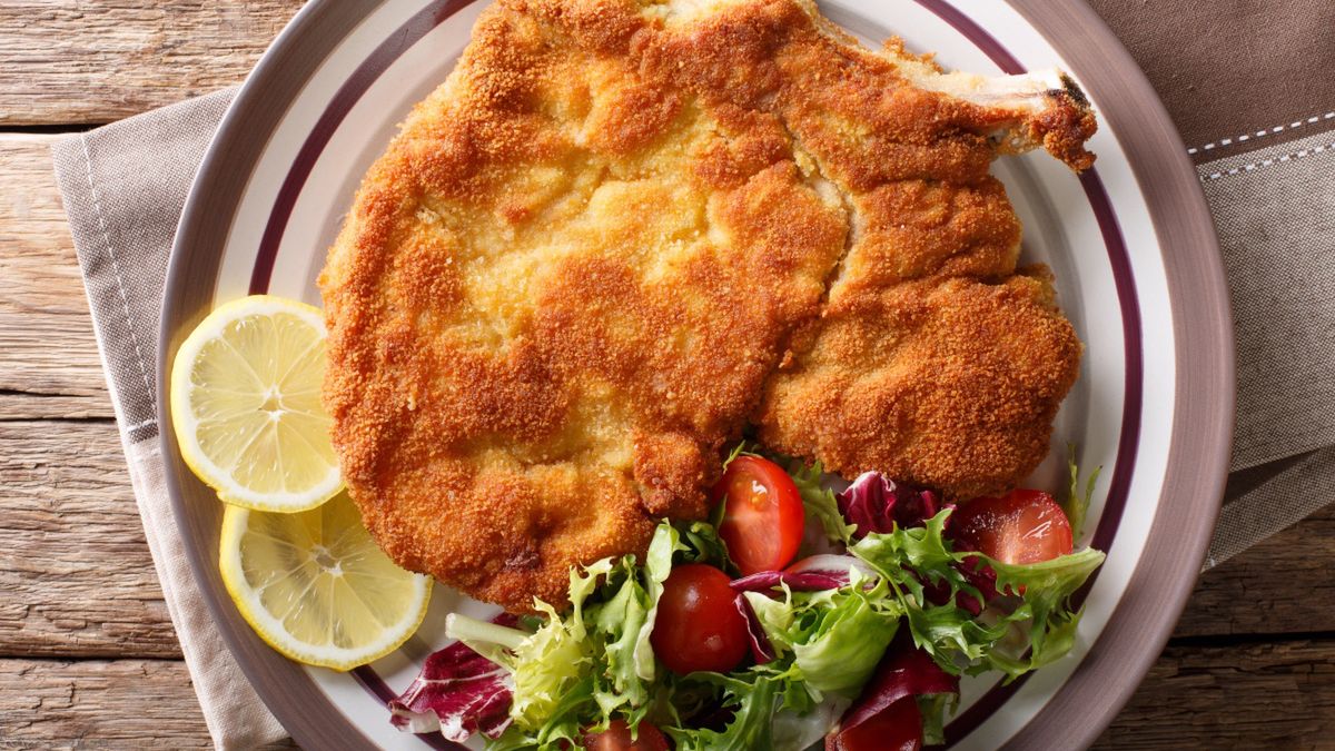 Pyszny i chrupiący kotlet schabowy