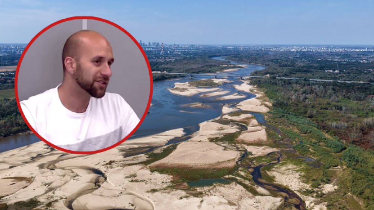 Dr Sebastian Szklarek o rekordowo niskim poziomie Wisły