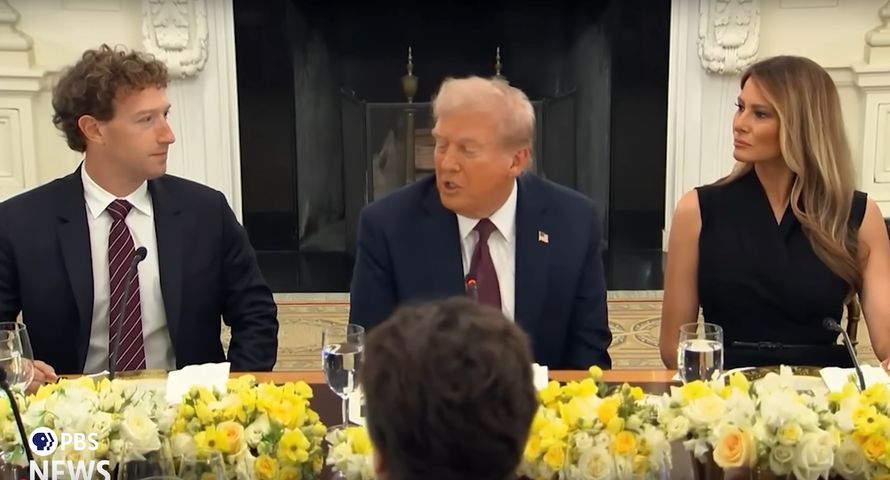 Kolacja u Trumpa. Big techy składają "hołd" wart setki miliardów dolarów