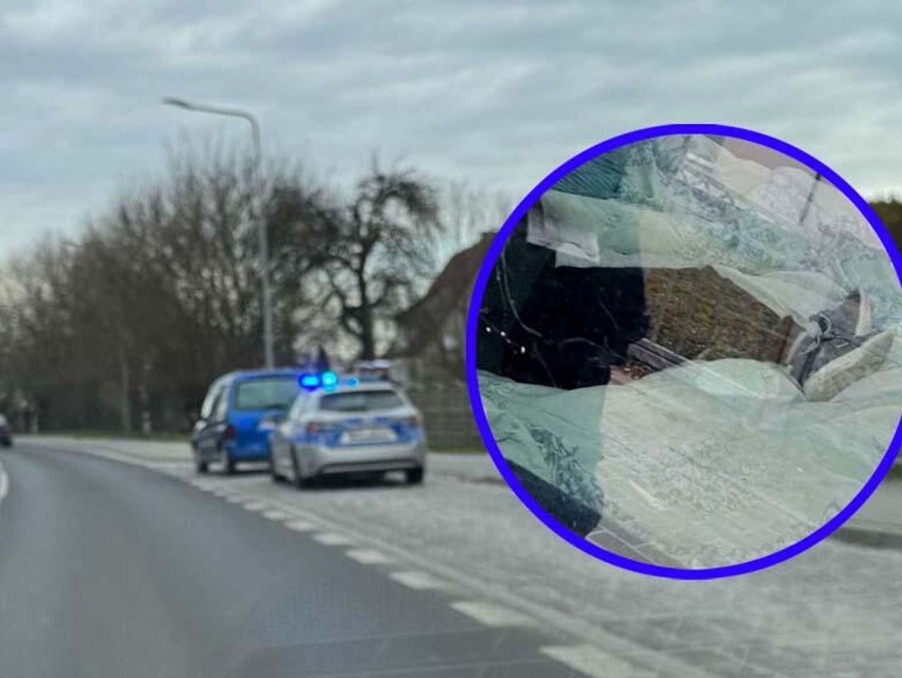 Położył dzieci na rozłożonej z tyłu dostawczaka kołdrze i ruszył w trasę