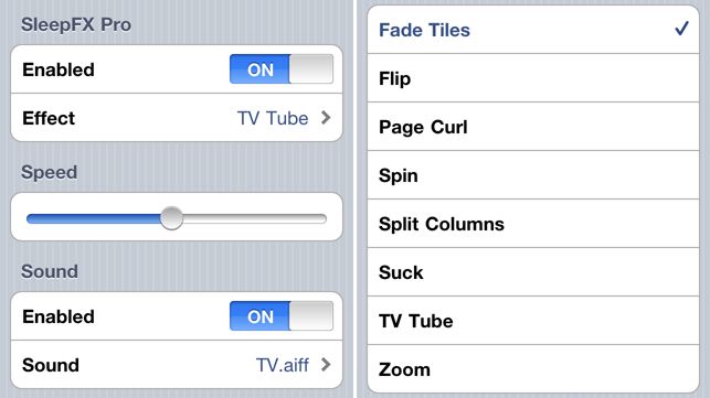 SleepFX, czyli wiele animacji wygaszania ekranu iOS [wideo] 1