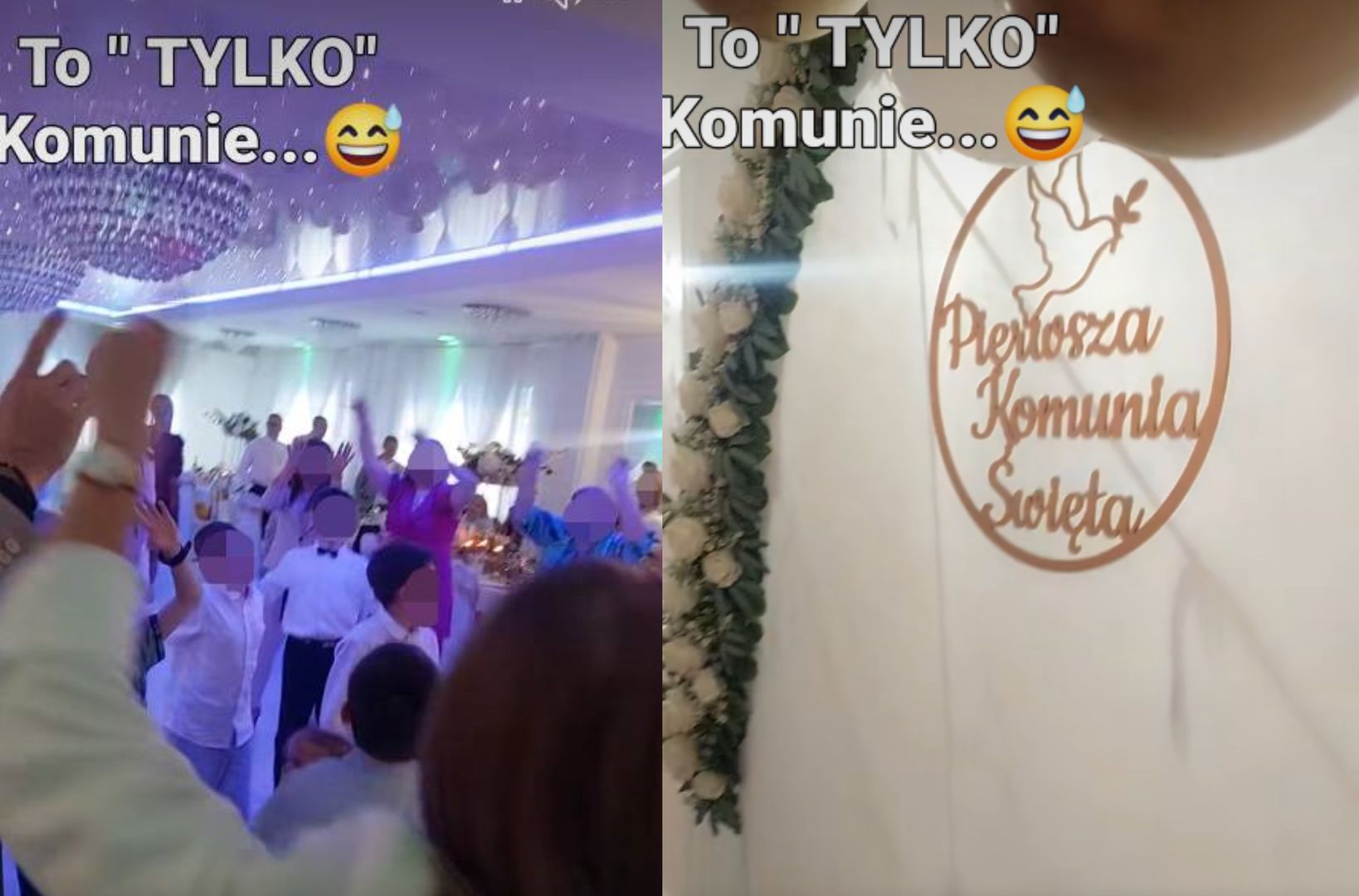 Nagranie krąży w sieci. "To tylko komunie..." Internauci: "Cyrk"