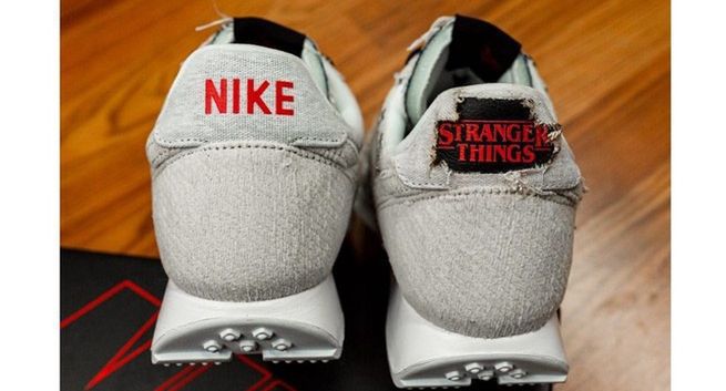 Podpalone buty Nike promują nowy sezon „Stranger Things”