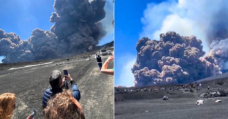 Przebudzenie giganta na Sycylii. Nagrania z erupcji Etny