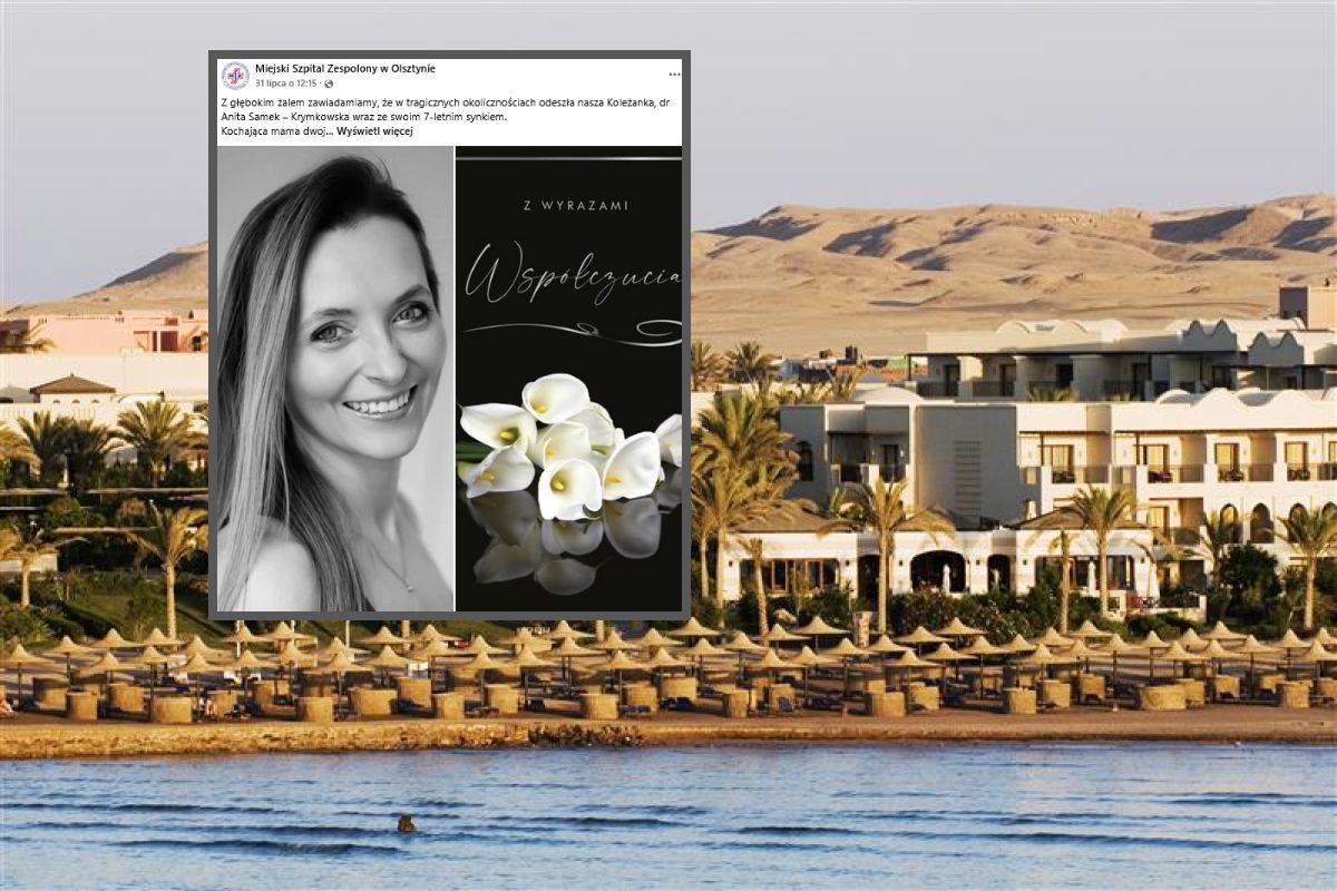Lekarka i jej syn zginęli w Egipcie. Wpłynęło zawiadomienie do prokuratury