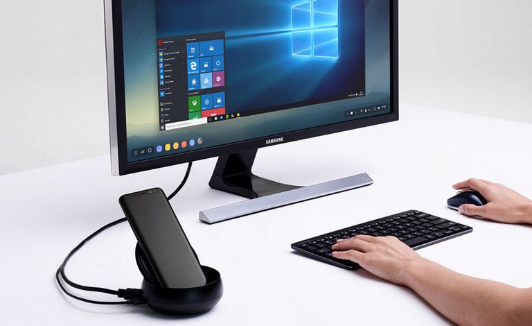 Samsung DeX pozwala wykorzystać telefon w roli komputera