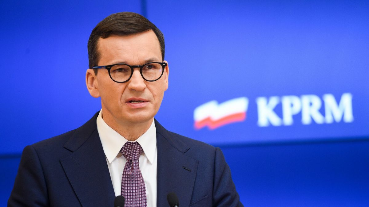 Konferencja w KPRM na temat sytuacji przy granicy z Bia?orusi?06.09.2021 Warszawa Konferencja premiera Mateusza Morawieckiego , ministra  spraw wewnetrznych i administracji Mariusza Kaminskiego oraz Komendanta Glownego Strazy Granicznej gen. dyw. SG Tomasza Pragi fot. Zbyszek Kaczmarek/REPORTERn/z: Mateusz MorawieckiZbyszek Kaczmarek/REPORTER