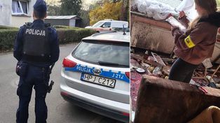 Głubczyce: Wybuch pocisku artyleryjskiego w mieszkaniu. W środku dwóch mężczyzn i kobieta