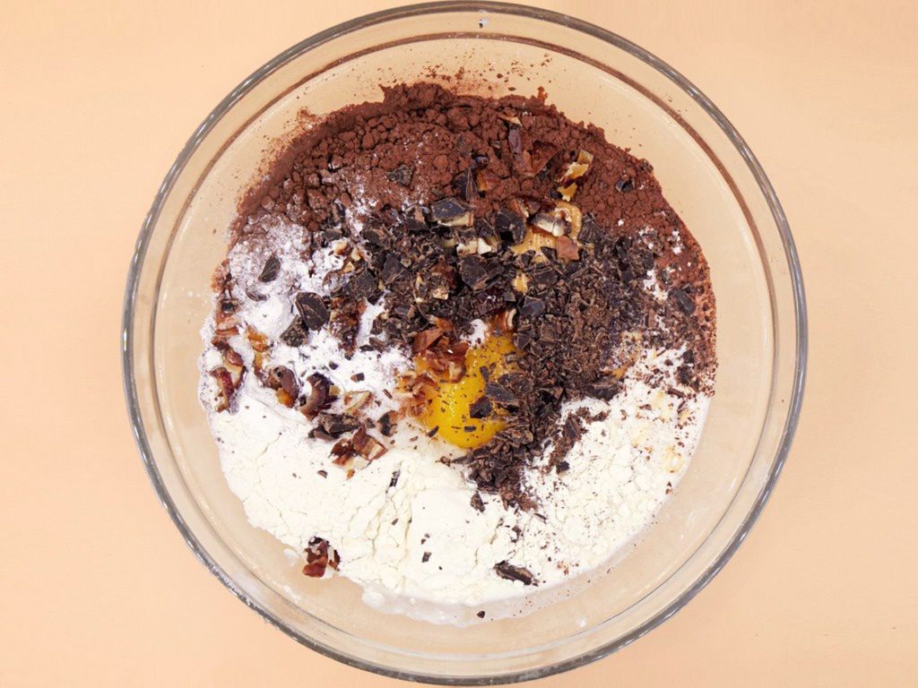 pieczona owsianka snickers 2 1