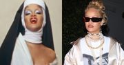 Rihanna zapozowała w przebraniu WYDEKOLTOWANEJ zakonnicy. Okładka oburzyła katolików: "BRAK SZACUNKU" (FOTO)