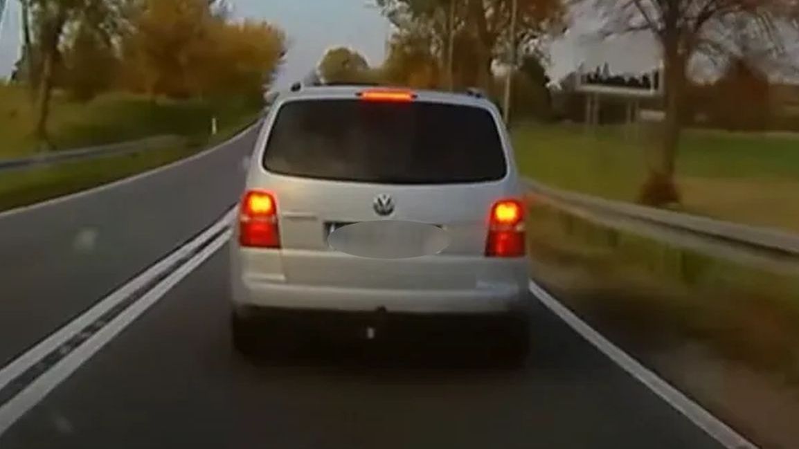 Kierowca nie dawał za wygraną