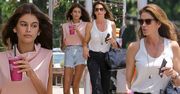 Cindy Crawford z 15-letnią córką spacerują po Malibu