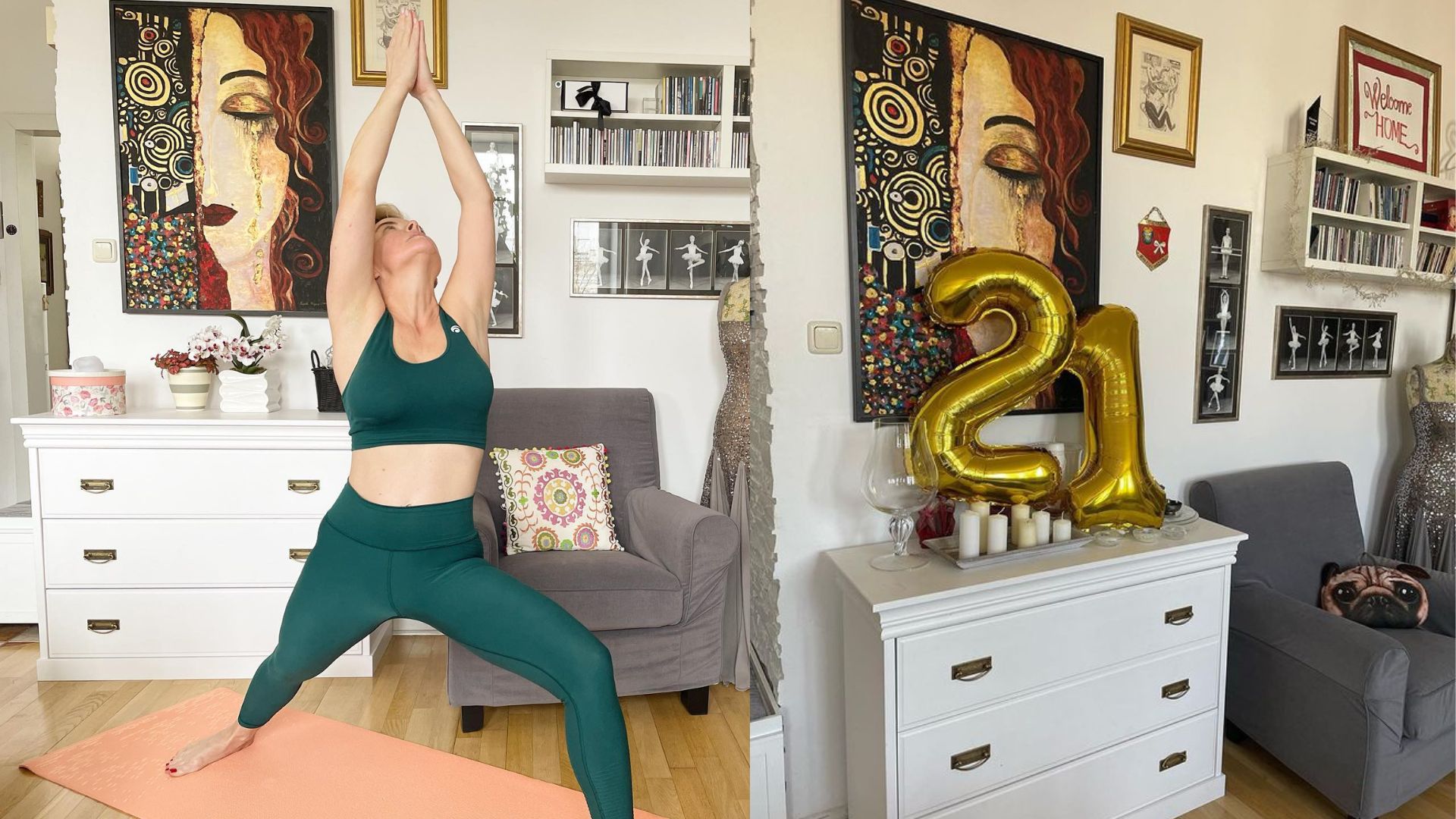 Tak wygląda "klitka na Żoliborzu" Moniki Richardson 