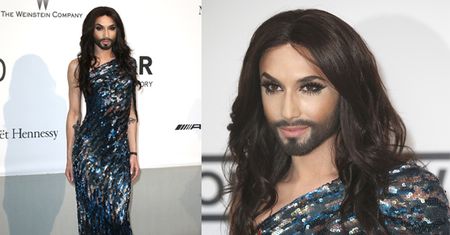 "Kobieta z brodą" na gali w Cannes! (ZDJĘCIA)