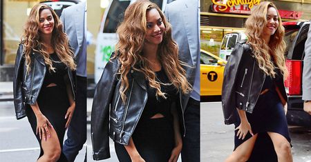 Beyonce zasłania udo! "MA CELLULIT i wstydzi się go pokazać" (ZDJĘCIA)