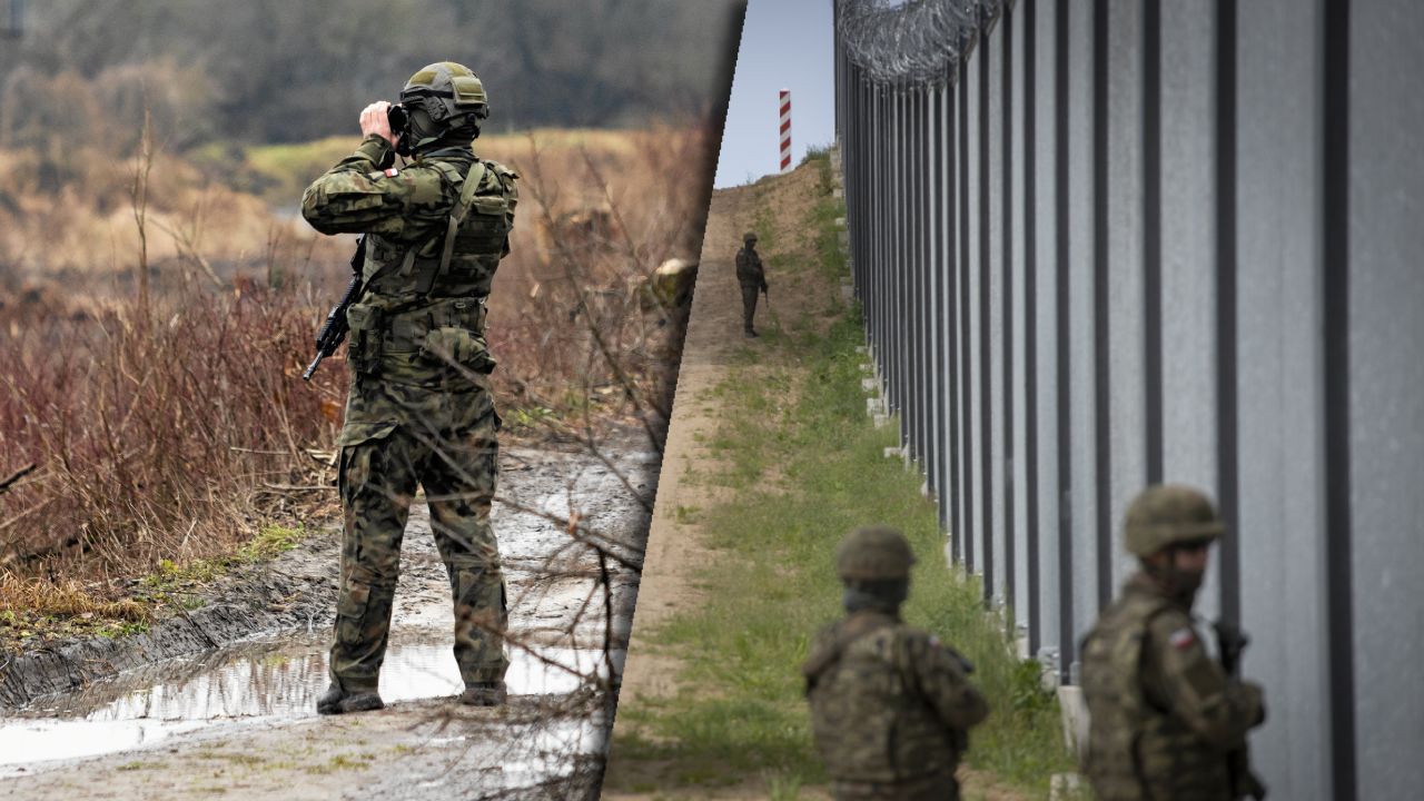 Okolice polsko-białoruskiego przejścia granicznego