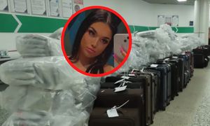 22 walizki. 24-letnia Paige maczała w tym palce. Odkrycie na lotnisku