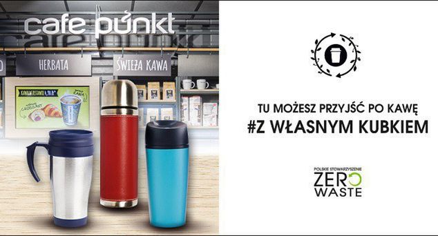 Kawę na stacjach Lotosu można nalewać do własnego kubka