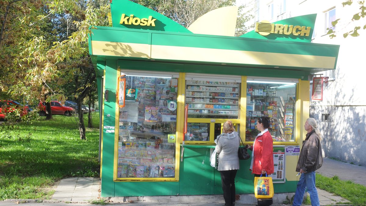 Tradycyjne kioski ruchu znikają z miast