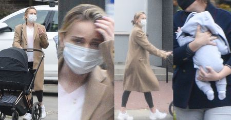 "Zwyczajna" Maffashion spaceruje z wózkiem za 5 tysięcy w towarzystwie dźwigającej jej syna Bastiana znajomej (ZDJĘCIA)