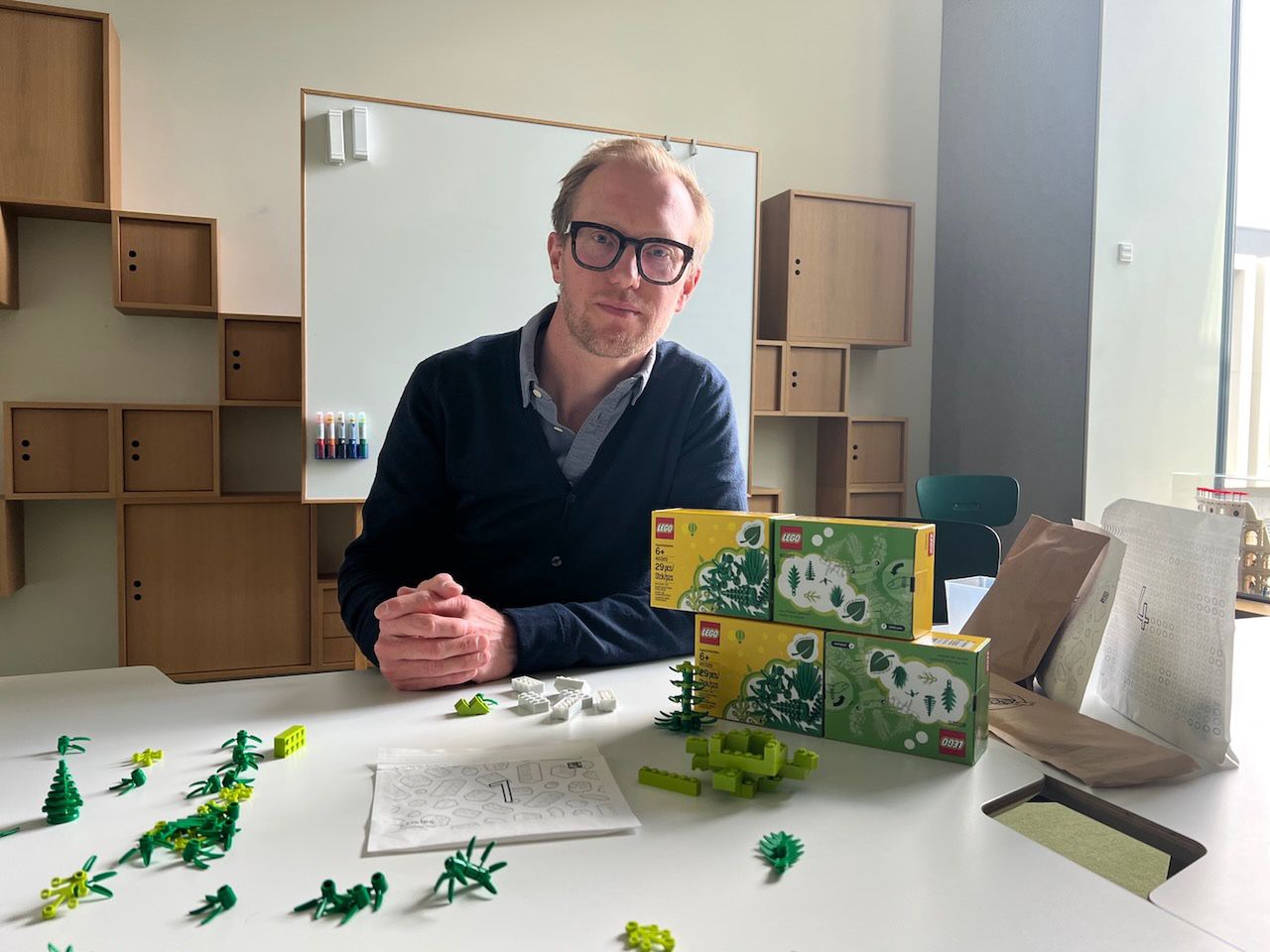 Tim Brooks, wiceprezes Lego ds. odpowiedzialności środowiskowej