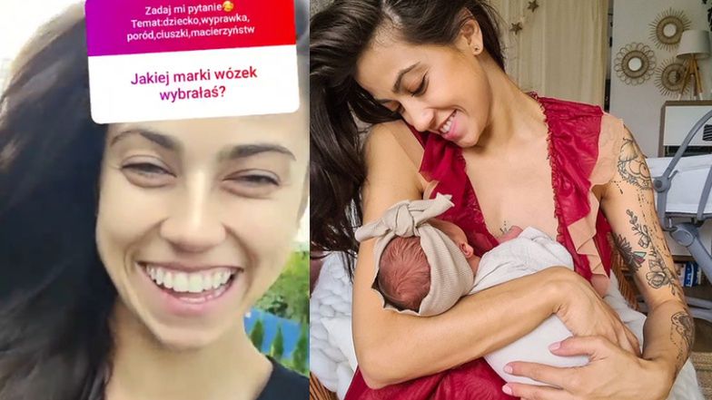 Maja Hyży chwali się wózkiem córki