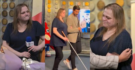 Agata Wróbel pojawiła się na spotkaniu autorskim. "Traci wzrok, czucie w rękach i nogach, ale wciąż walczy"