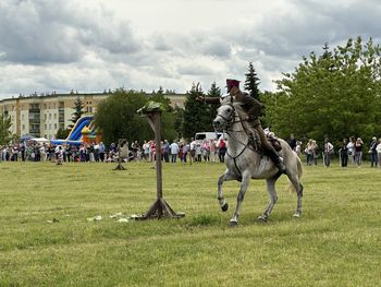 Do Suwałk przybyli ułani. Piknik Kawaleryjski żywą lekcją historii