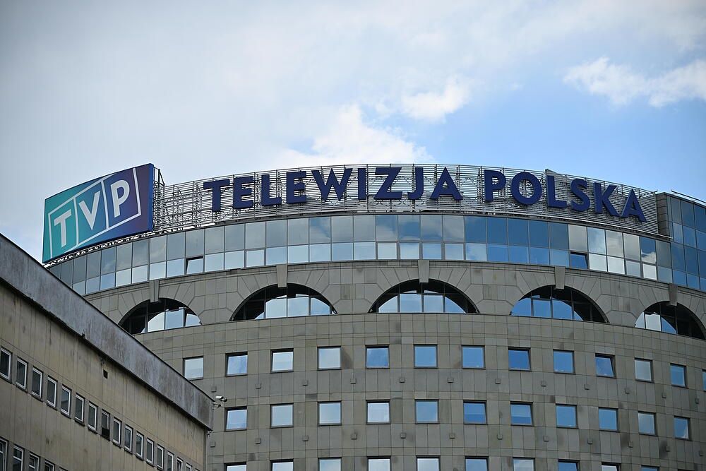 Gmach budynku TVP