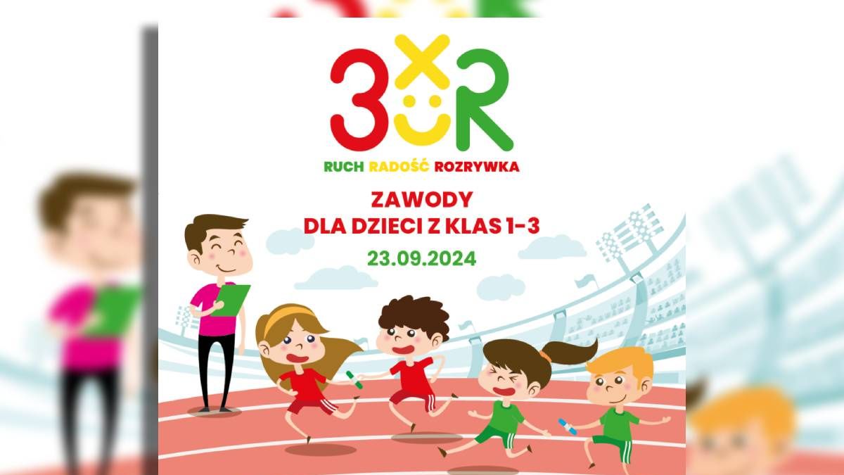 grafika 3xR - Ruch, Radość, Rozrywka