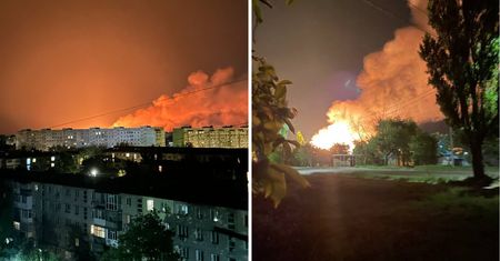 Berdiańsk w ogniu. Wybuch w okupowanym przez Rosję mieście